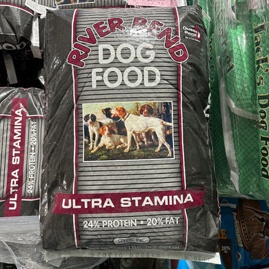 River Bend 24/20 Dog Food Soy Free Poultry Based 50# Closeout