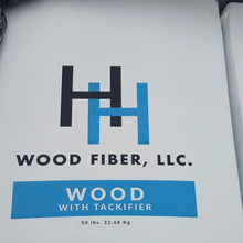 Load image into Gallery viewer, Hydroseed Mulch 50# Wood with Tack 40/p