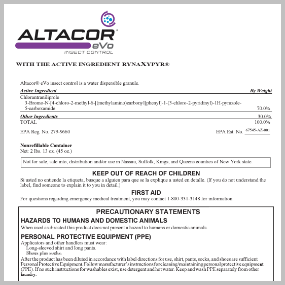 Altacor Evo Insecticide 18 oz Bottle SO Special Order by Request ...