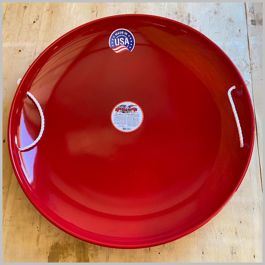 Sled Metal Steel Saucer 26