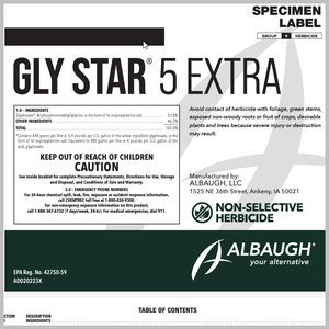embed extra herbicide label 53.8% Gly Star 5 Extra 2.5 gallon EPA 42750-59, ENVY SIX MAX EPA 89167 – Agcare Products