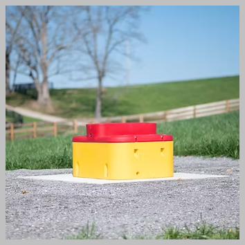 Concrete Pad 6'x6'x4