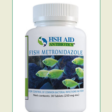 Load image into Gallery viewer, Metronidazole Fish Zole 250mg 30 count