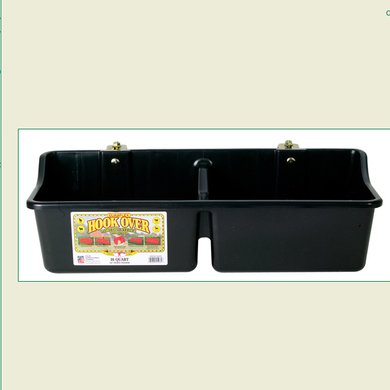 Miller 16 Quart Hook Over Portable Feeder with Divider
