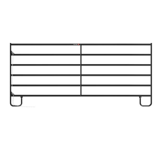 Duratough Panel Black Chain Lock 64