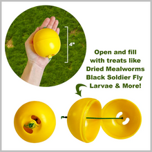 Load image into Gallery viewer, Chicken Toy Treat Dispenser Ball