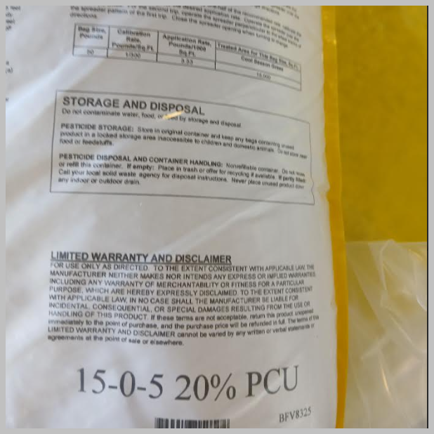 15-0-5 Weed and Feed with Trimec Herbicide 50# – Agcare Products