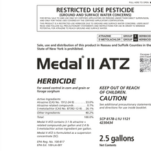 Load image into Gallery viewer, RUP Medal II ATZ or Trizmet 2.5 gal (generic Bicep) EPA  19713-547 Medal II EPA 100-817