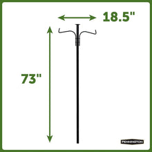 Load image into Gallery viewer, Feeder Pole Plus Hanger for Bird Feeders, bird house and plants Penninton