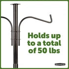 Load image into Gallery viewer, Feeder Pole Plus Hanger for Bird Feeders, bird house and plants Penninton