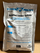 Load image into Gallery viewer, Acidified Copper Sulfate 1 pound Bag