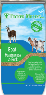 Goat Maintenance and Buck Premium 16/2.5 Pellet Feed 50#