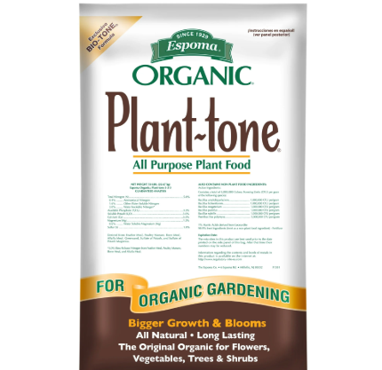 plant tone fertilizer and dogs Espoma Organic 50 Lb. 5-3-3 Plant-tone Plant Food