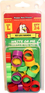 Leg Bands - Large EZ Happy Hen
