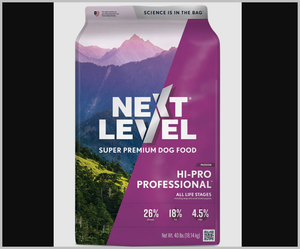 Next Level Professional Super Premium Dog Food 40#