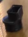 Downspout Adapter 2" x 3" x 4"
