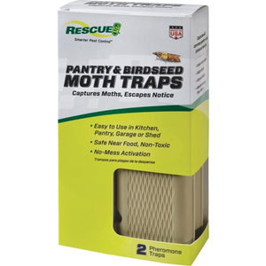 Rescue Glue Pantry & Birdseed Moth Trap 2 Pack