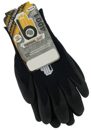 Glove XXL Thernal Knit Coated