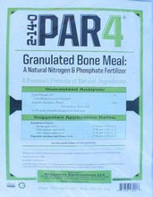 Load image into Gallery viewer, Bone Meal 2-14-0 Par 4 Granulated 50# OMRI Organic