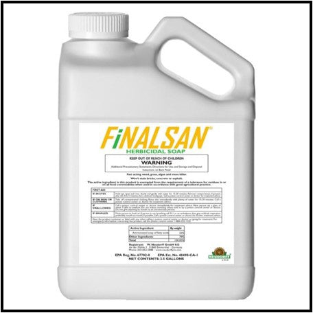 omri herbicides Finalsan OMRI Herbicide 2.5 gal EPA 67702-8