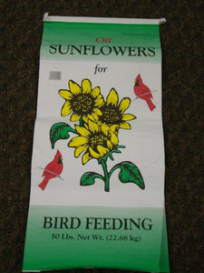 sunflower seeds to plant 50 lb bag Sunflower Black Oil Seed 40# Bag – Agcare Products