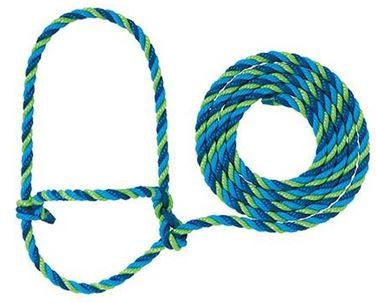 Cattle Rope Halter BLUE LIME – Agcare Products
