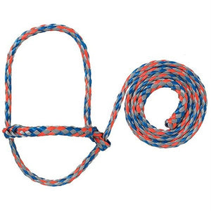 Poly Rope Halter BLUE