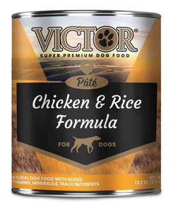 Victor Can Chicken and Rice Dog Food 13.2 oz – Agcare Products