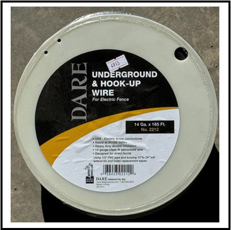 Underground Cable Direct Burial 165'