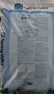 0-0-7 + pre-emergent herbicide 0-0-7 with Prodiamine Preemergent 50# bag – Agcare Products