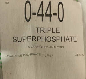 0-45-0 Triple Superphosphate 50# bag