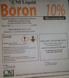 Boron Chem Plex 10% 2.5 Gal