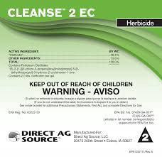 herbicide clethodim Clethodim Cleanse 2EC 1 gal EPA 42750-72 – Agcare Products