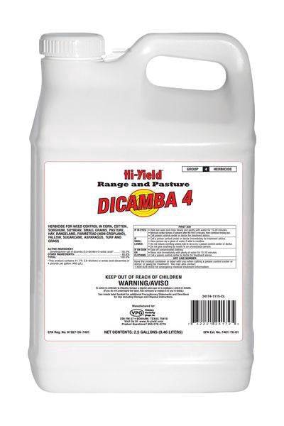 Dicamba Oracle Banvel EPA 93182-10 HERBICIDE or Diablo 2.5 gal EPA# 42750-40