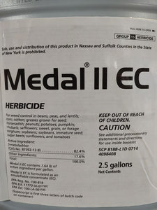 medal 11 herbicide Metolachlor Generic Dual Medal II EC, EPA 100-816, Helmet Strelius II 2.5 Gal EPA 91234-50