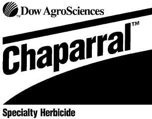 generic chaparral herbicide Chaparral 1.25# Selective Residual Herbicide EPA 62719-597