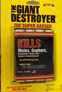 Gasser Multi Pack Moles Gophers