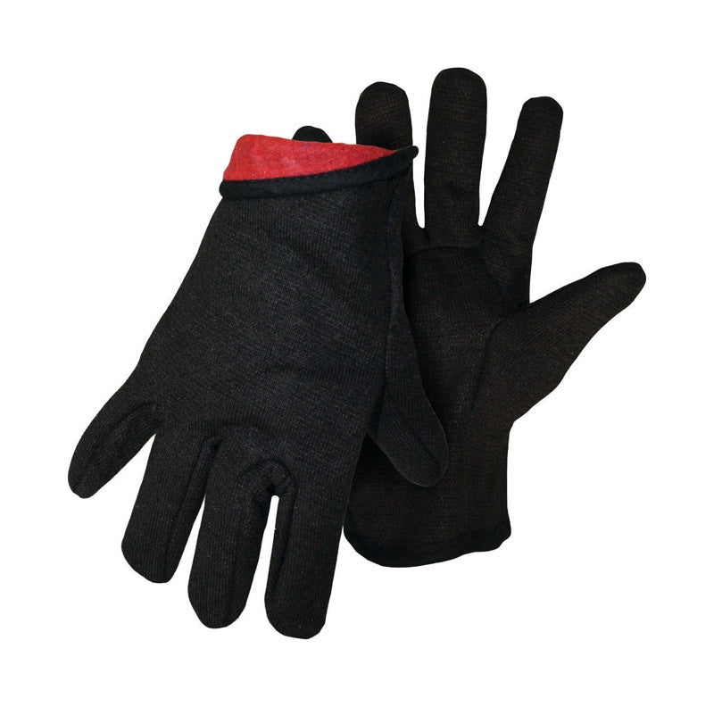Gloves Boss Brown Jersey Red