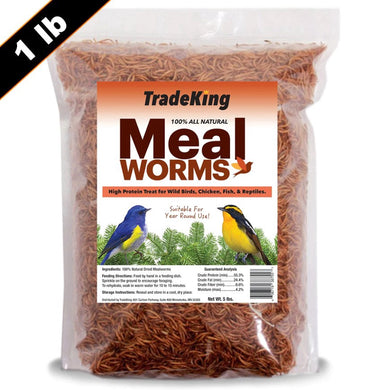 Mealworms Dried 1# bag