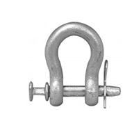 Load image into Gallery viewer, Clevis 7/8" Straight Galv
