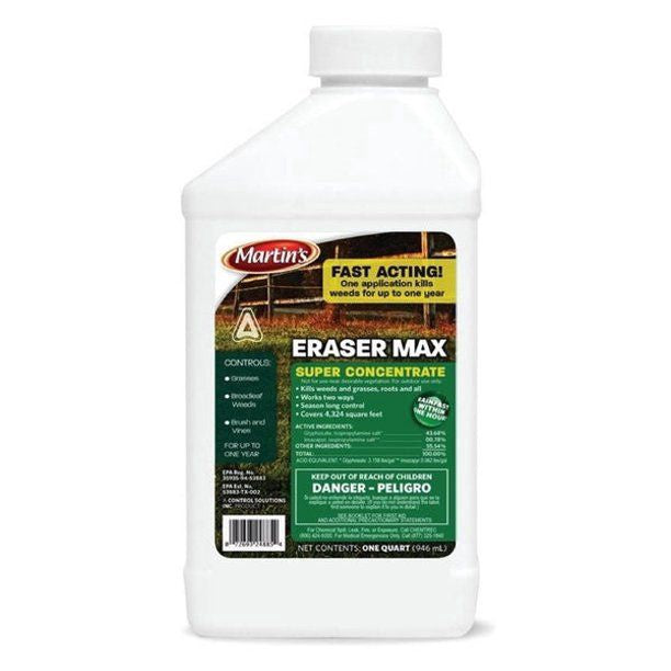 Persistent Bareground Herbicide Eraser Max or RM43 Quart Concentrate   Agcare Products