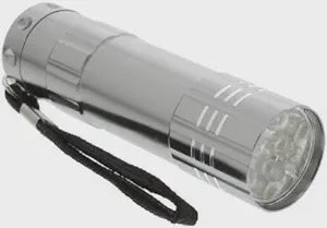 13 volt rechargeable flashlight 13 LED Flashlight HD sturdy aluminum DNR