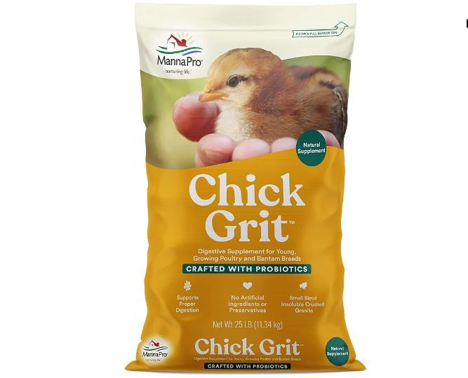 Chick Grit 5 lb with Probiotics