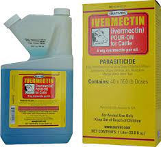 Dewormer Cattle Ivermectin Pour On 1 Liter