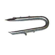 Fence Staple Double Barb 1-3/4