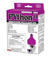 Fly Ear Tag Python 20 per Box