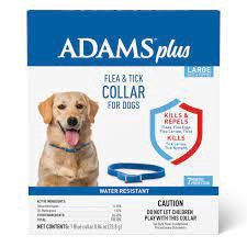 Flea & Tick Collar Dog Adams Pl