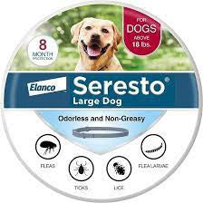 Seresto Flea & Tick Collar for Large Dogs 18+ lb