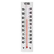 Thermometer, -60 TO 120 Deg F,